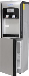 Кулер для воды Aqua Work V90 серебро со шкафчиком электронный, YLR1-5-V90
